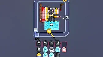 Pixel Flow Level 2120 grid layout and solution screenshot
