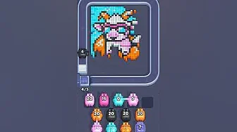 Pixel Flow Level 2132 grid layout and solution screenshot