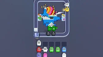 Pixel Flow Level 2137 grid layout and solution screenshot