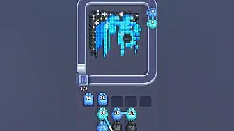 Pixel Flow Level 2147 grid layout and solution screenshot
