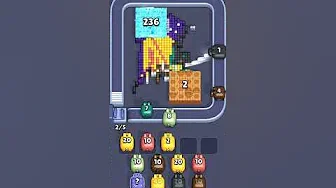 Pixel Flow Level 2150 grid layout and solution screenshot
