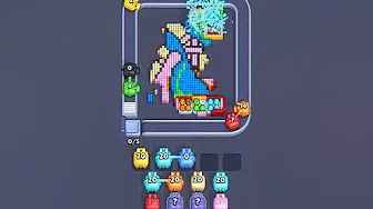 Pixel Flow Level 2152 grid layout and solution screenshot