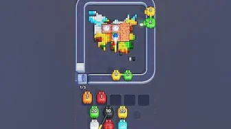 Pixel Flow Level 2160 grid layout and solution screenshot