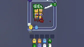 Pixel Flow Level 2161 grid layout and solution screenshot