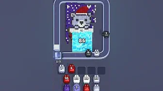 Pixel Flow Level 2167 grid layout and solution screenshot