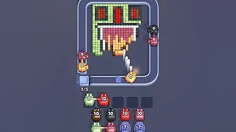 Pixel Flow Level 2171 grid layout and solution screenshot