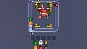 Pixel Flow Level 2172 grid layout and solution screenshot