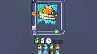 Pixel Flow Level 2174 grid layout and solution screenshot