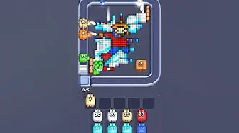 Pixel Flow Level 2177 grid layout and solution screenshot