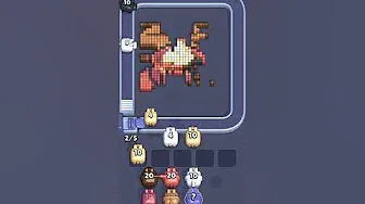 Pixel Flow Level 2180 grid layout and solution screenshot