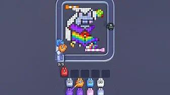 Pixel Flow Level 2182 grid layout and solution screenshot