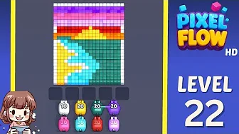 Pixel Flow Level 22 solution