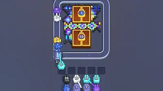 Pixel Flow Level 2208 grid layout and solution screenshot