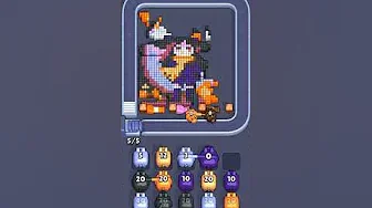 Pixel Flow Level 2211 grid layout and solution screenshot