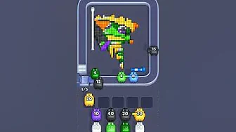 Pixel Flow Level 2212 grid layout and solution screenshot