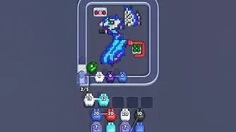 Pixel Flow Level 2215 grid layout and solution screenshot
