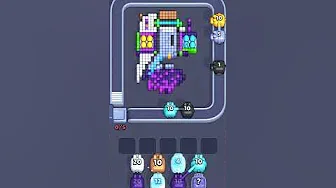 Pixel Flow Level 2217 grid layout and solution screenshot