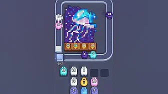 Pixel Flow Level 2219 grid layout and solution screenshot