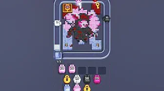 Pixel Flow Level 2225 grid layout and solution screenshot