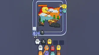 Pixel Flow Level 2230 grid layout and solution screenshot