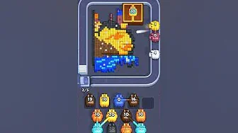 Pixel Flow Level 2234 grid layout and solution screenshot