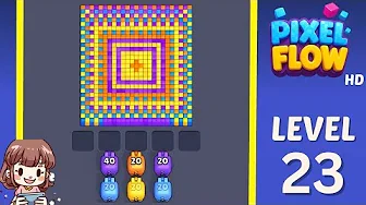 Pixel Flow Level 23 solution