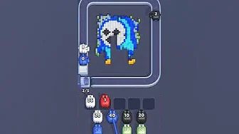Pixel Flow Level 2359 grid layout and solution screenshot