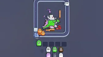 Pixel Flow Level 2366 grid layout and solution screenshot