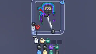Pixel Flow Level 2376 grid layout and solution screenshot