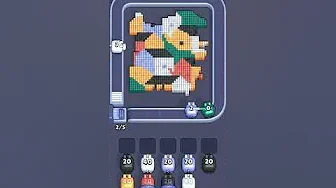 Pixel Flow Level 2378 grid layout and solution screenshot