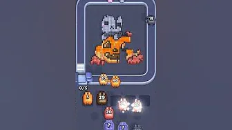Pixel Flow Level 2395 grid layout and solution screenshot