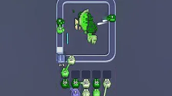 Pixel Flow Level 2414 grid layout and solution screenshot