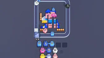 Pixel Flow Level 2448 grid layout and solution screenshot