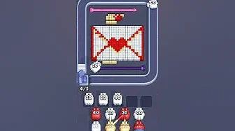 Pixel Flow Level 2482 grid layout and solution screenshot