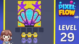 Pixel Flow Level 29 solution