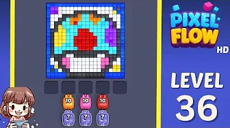 Pixel Flow Level 36 solution