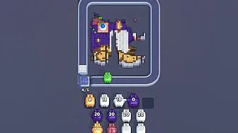 Pixel Flow Level 468 grid layout and solution screenshot