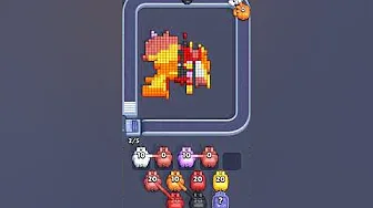 Pixel Flow Level 648 grid layout and solution screenshot