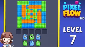 Pixel Flow Level 7 solution
