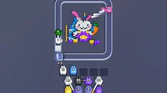 Pixel Flow Level 716 grid layout and solution screenshot