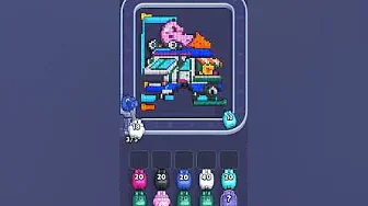 Pixel Flow Level 863 grid layout and solution screenshot