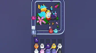 Pixel Flow Level 869 grid layout and solution screenshot