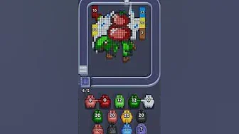 Pixel Flow Level 877 grid layout and solution screenshot