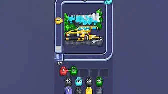 Pixel Flow Level 889 grid layout and solution screenshot