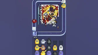 Pixel Flow Level 890 grid layout and solution screenshot