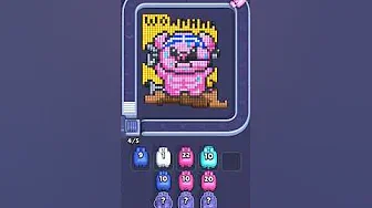 Pixel Flow Level 905 grid layout and solution screenshot