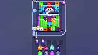 Pixel Flow Level 907 grid layout and solution screenshot