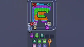 Pixel Flow Level 908 grid layout and solution screenshot