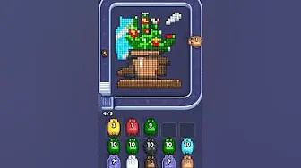 Pixel Flow Level 912 grid layout and solution screenshot