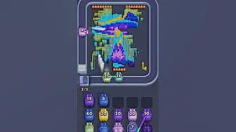 Pixel Flow Level 914 grid layout and solution screenshot